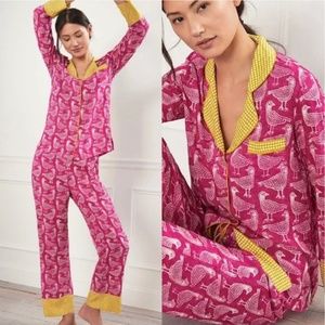 Almost NEW! Stay cozy with Jen Hewett x Anthropologie Birds of a Feather Pajama